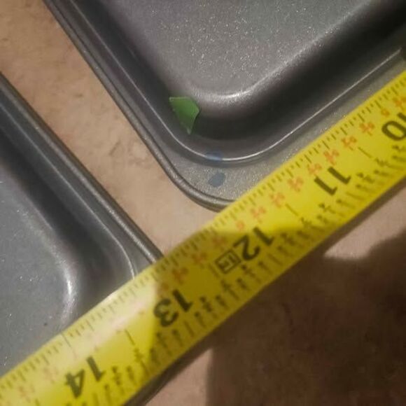 Set of 2 Analon Cookie Sheets 19" x 12" - Picture 6 of 6